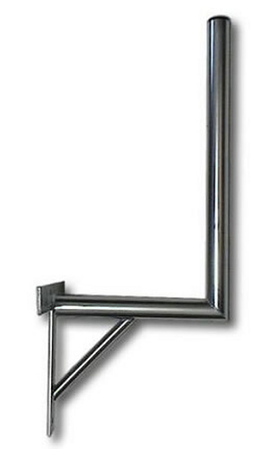 Držiak antén 35/60cm so vzperou, na uchytenie na stenu