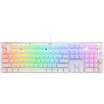 Ducky One 3 Aura White, herná klávesnica, US layout, biela