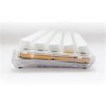 Ducky One 3 Aura White, herná klávesnica, US layout, biela