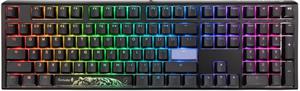Ducky One 3 Classic Black/White, herná klávesnica, US layout, čierno-biela