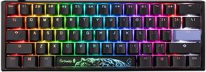 Ducky One 3 Classic Black/White Mini, herná klávesnica, US layout, čierno-biela