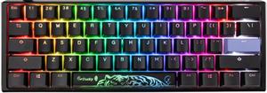 Ducky One 3 Classic Black/White Mini, herná klávesnica, US layout, čierno-biela