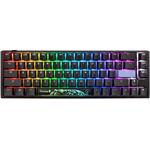 Ducky One 3 Classic Black/White SF, herná klávesnica, US layout, čierno-biela