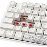 Ducky One 3 Classic Pure White, herná klávesnica, US layout, biela