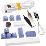 Ducky One 3 Classic Pure White, herná klávesnica, US layout, biela