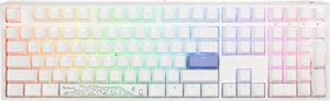 Ducky One 3 Classic Pure White, herná klávesnica, US layout, biela