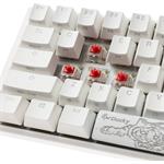 Ducky One 3 Classic Pure White Mini, herná klávesnica, US layout, biela