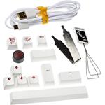 Ducky One 3 Classic Pure White SF, herná klávesnica, US layout, biela