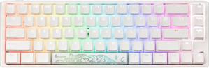 Ducky One 3 Classic Pure White SF, herná klávesnica, US layout, biela