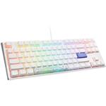 Ducky One 3 Classic Pure White TKL, herná klávesnica, US layout, biela