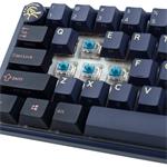 Ducky One 3 Cosmic Blue Mini, herná klávesnica, US layout, modrá
