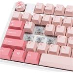 Ducky One 3 Gossamer Pink, herná klávesnica, US layout, rúžová