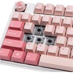 Ducky One 3 Gossamer Pink TKL, herná klávesnica, US layout, rúžová