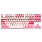 Ducky One 3 Gossamer Pink TKL, herná klávesnica, US layout, rúžová