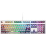 Ducky One 3 Mist Grey, herná klávesnica, US layout, sivá