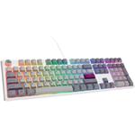 Ducky One 3 Mist Grey, herná klávesnica, US layout, sivá