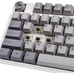 Ducky One 3 Mist Grey, herná klávesnica, US layout, sivá
