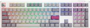 Ducky One 3 Mist Grey, herná klávesnica, US layout, sivá