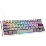 Ducky One 3 Mist Grey Mini, herná klávesnica, US layout, sivá