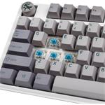 Ducky One 3 Mist Grey TKL, herná klávesnica, US layout, sivá