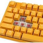 Ducky One 3 Yellow, herná klávesnica, US layout, žltá