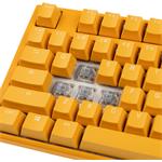Ducky One 3 Yellow, herná klávesnica, US layout, žltá