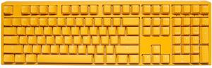 Ducky One 3 Yellow, herná klávesnica, US layout, žltá