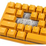 Ducky One 3 Yellow Mini, herná klávesnica, US layout, žltá