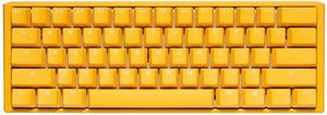 Ducky One 3 Yellow Mini, herná klávesnica, US layout, žltá