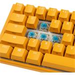 Ducky One 3 Yellow SF, herná klávesnica, US layout, žltá