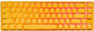 Ducky One 3 Yellow SF, herná klávesnica, US layout, žltá