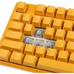 Ducky One 3 Yellow TKL, herná klávesnica, US layout, žltá