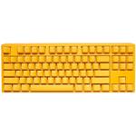 Ducky One 3 Yellow TKL, herná klávesnica, US layout, žltá