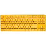 Ducky One 3 Yellow TKL, herná klávesnica, US layout, žltá
