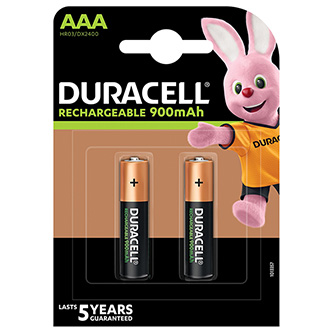 Duracell AAA nabíjacie batérie, 900 mAh, 2ks