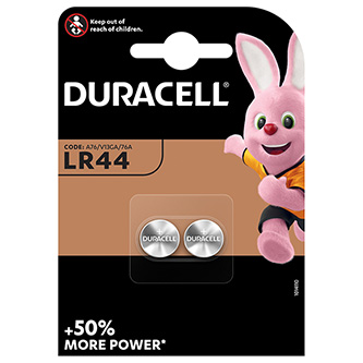 Duracell batéria alkalická LR44, 2ks