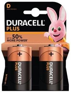 Duracell Plus Power D 2ks