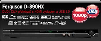 DVD prehrávač Ferguson D890 HX HDMI
