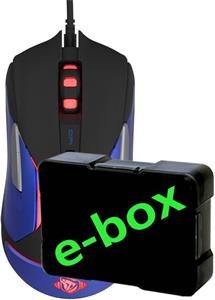 E-Blue Auroza Gaming V2, myš, čierna