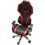 E-Blue Auroza, herná stolička, čierno-červená