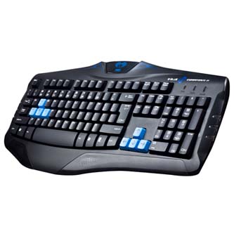 E-Blue Cobra, herná klávesnica, čierna, USB, podsvietené okraje, odolná proti poliatiu SK