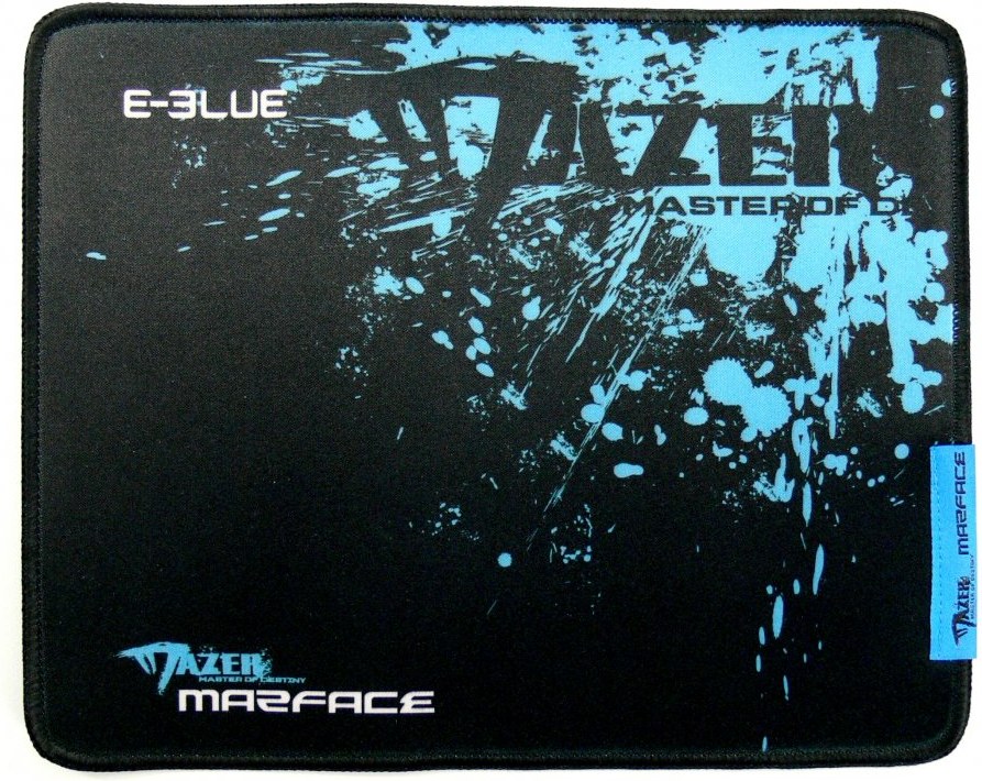 E-Blue Mazer Marface M, herná podložka pod myš, čierno-modrá