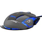 E-Blue Mazer Pro, optická, 6tl., 1 koliesko, drôtová (USB), čierna, 2500DPI, herná, PROMO