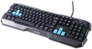 E-Blue Polygon, herná klávesnica, US, čierna