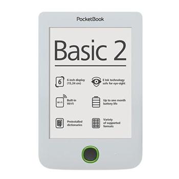 E-book Pocketbook 614 Basic 2 biely + 100 kníh free