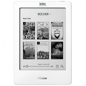 e-Reader KOBO Touch Edition strieborny