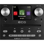 ECG B.BOLD 7200 Intero Black, internetové / DAB + / FM rádio s CD