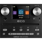 ECG B.BOLD 7200 Intero Black, internetové / DAB + / FM rádio s CD