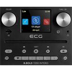 ECG B.BOLD 7200 Intero Black, internetové / DAB + / FM rádio s CD