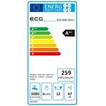 ECG EDS 6006 QXA++, vstavaná umývačka riadu